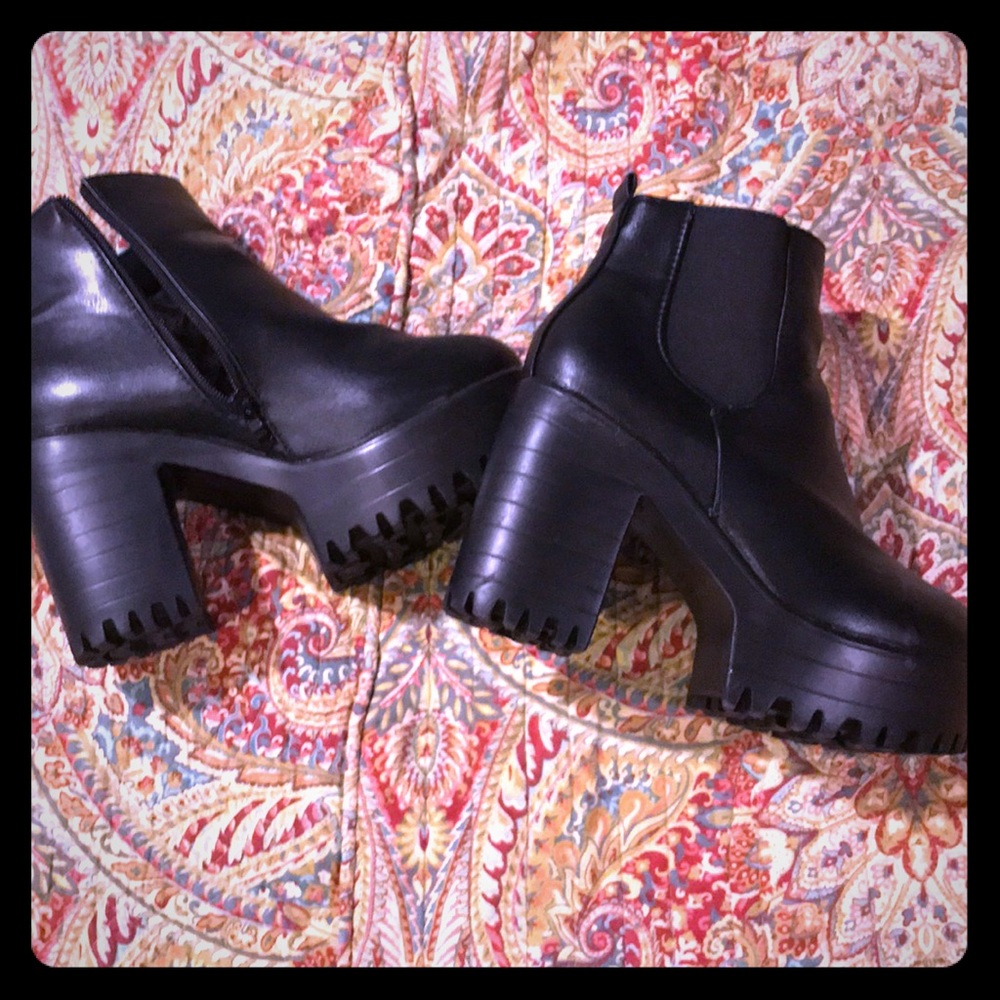 Platform Booties